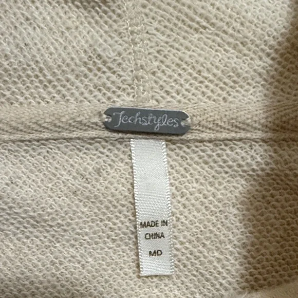 Beige California Love Bear Hoodie - Picture 2 of 4